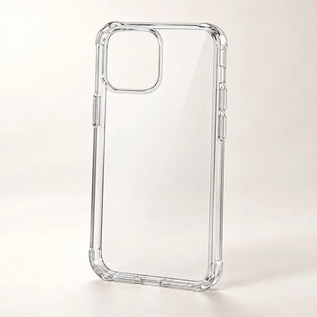 Transparent smartphone back cover