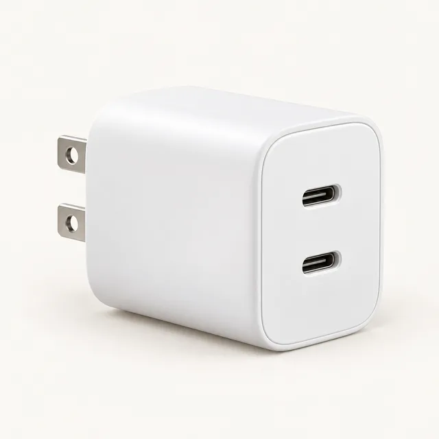 Compact USB-C wall charger