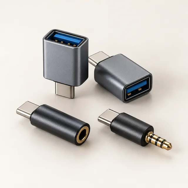 Phone accessory connectors