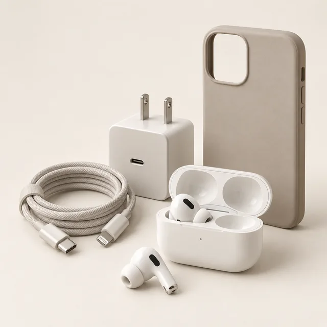 Assorted mobile accessories
