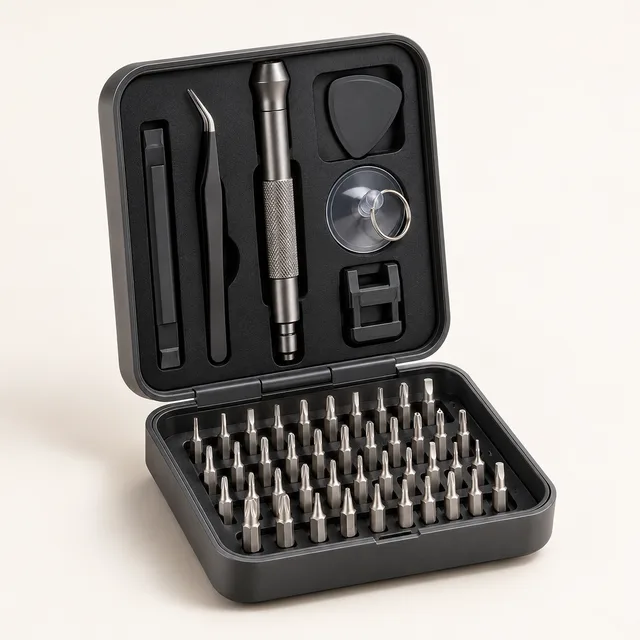 Precision electronics repair tool kit